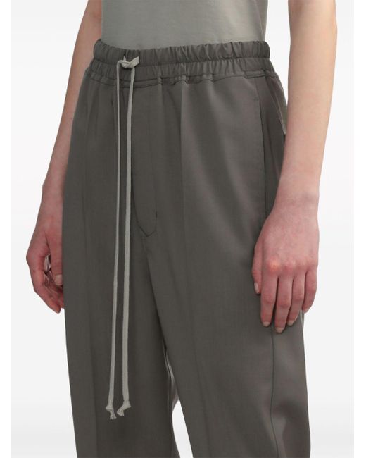 Pantaloni crop di Rick Owens in Gray