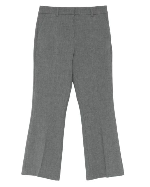 Pantalones rectos Seductive de color Gray