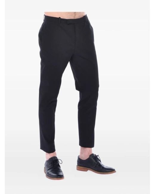 Hōsio Blue Cotton Trousers for men