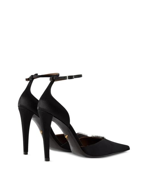 Giuseppe Zanotti Black La Nuit D'Orsay Pumps 105