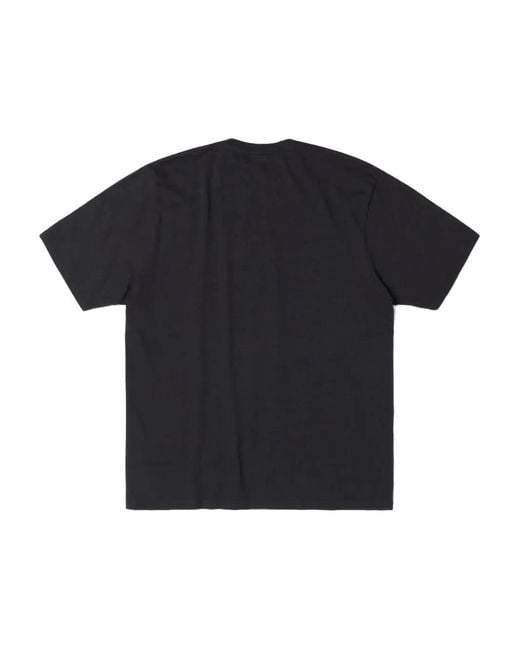 Stussy Black Graphic T-Shirt for men
