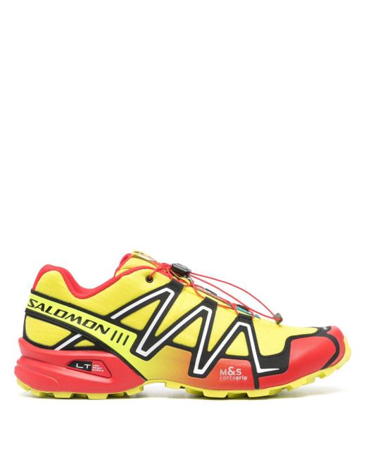 Salomon Speedcross 3 Sneakers in het Yellow