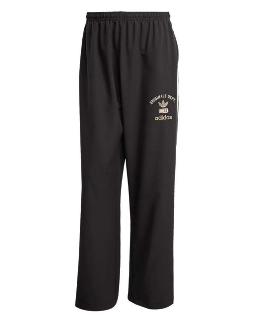 Adidas Black Originals Dept. Track Pants for men