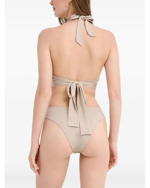 Max Mara White Cut-Out Swimsuit