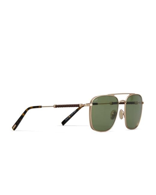 Tod's Green Square-Frame Sunglasses for men