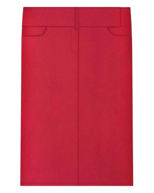 Courreges Red Rock mit Gürtel