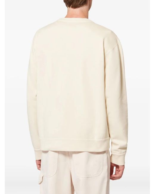 Isabel Marant White Mikoy Embroidered Sweatshirt for men