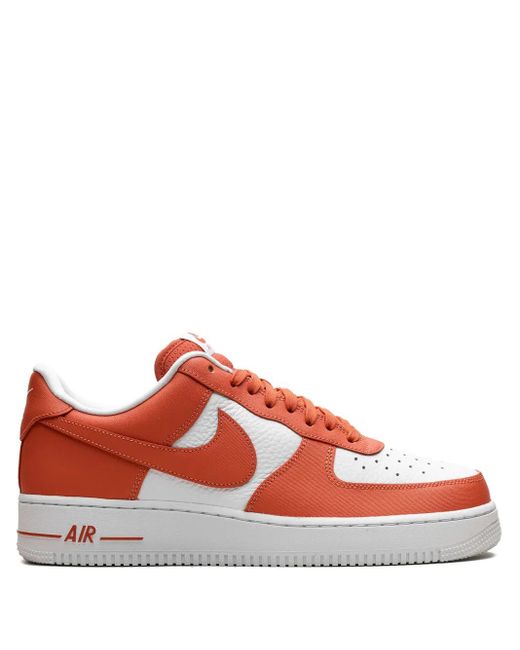 Nike Red Air Force 1 "Cosmic Clay" Sneakers for men