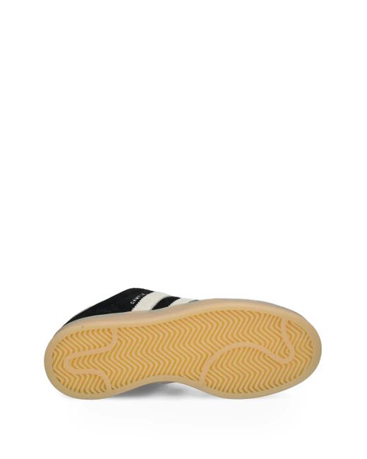Baskets En Daim À 3 Bandes Signature Adidas en coloris Black
