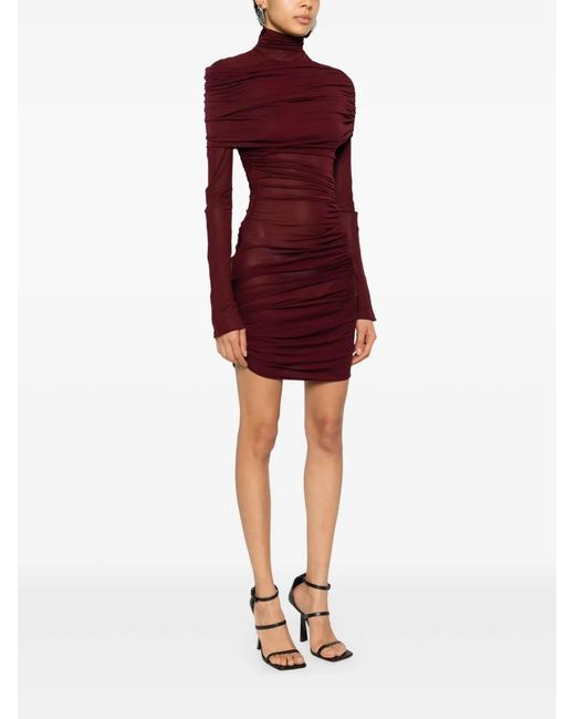Mugler Red Dresses