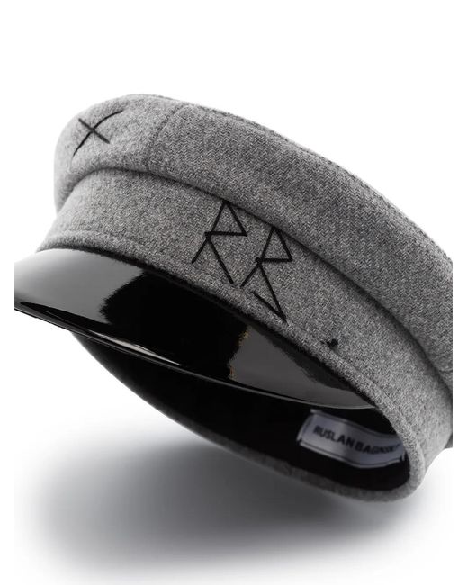 Ruslan Baginskiy Gray Wool Hat