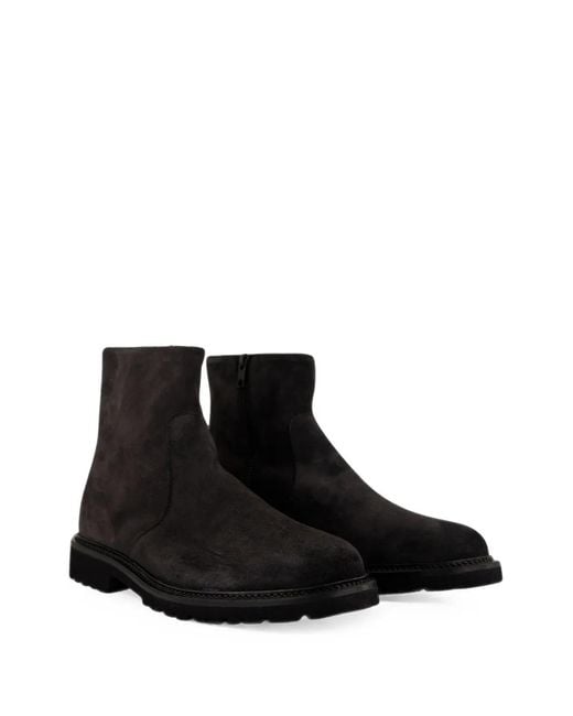 Common Projects Black Piuma Side-Zip Boots for men