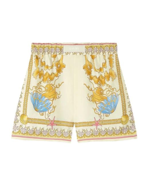 Versace Metallic Shorts
