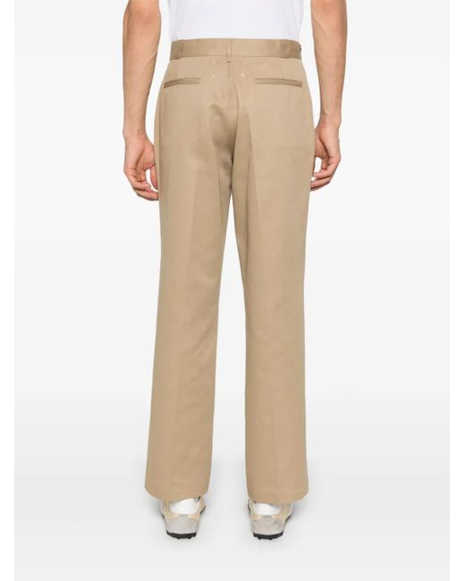 Maison Margiela Natural Creased Trousers for men