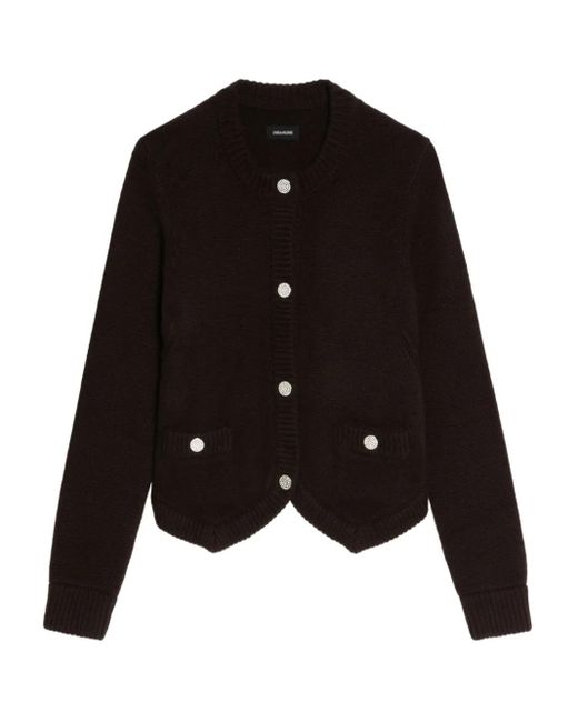 Cardigan Con Decorazione di Zadig & Voltaire in Black