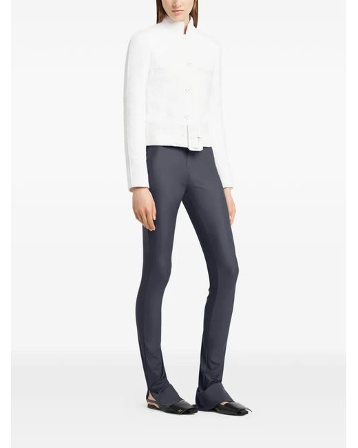 Courreges White Buckle Jacket