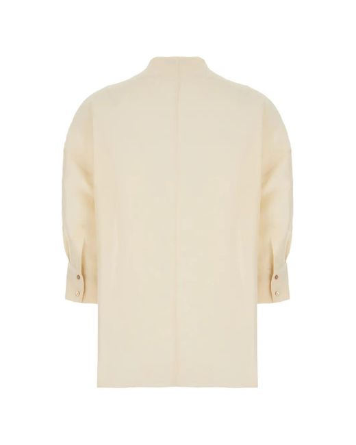 Antonelli White Sequin-Embellished Leaf-Patch Shirt