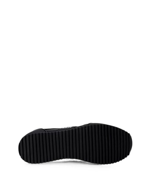 Sneakers Con Inserti E Logo di EA7 in Black