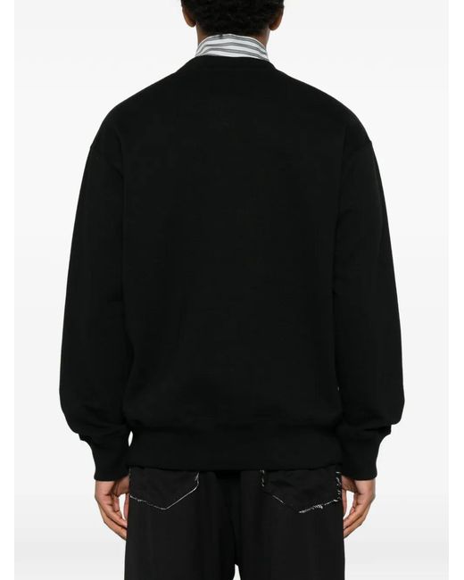 Comme des Garçons Black Logo-Print Sweatshirt for men