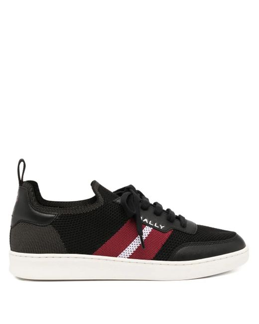 Bally Black Tygor-T Low-Top Trainers for men
