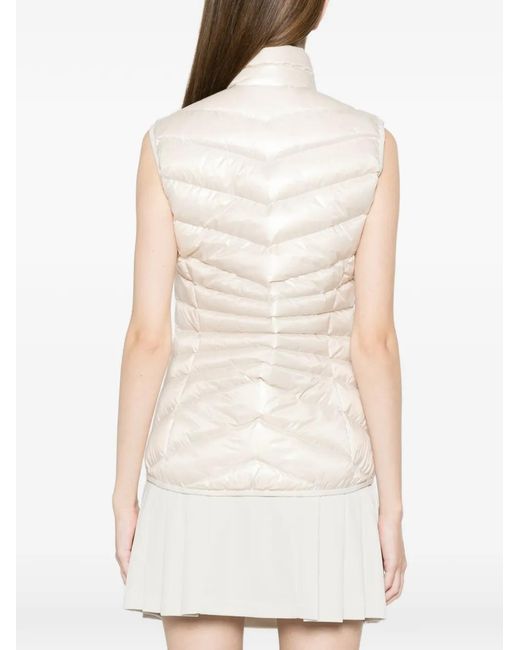 J.Lindeberg White Lara Light Down Gilet