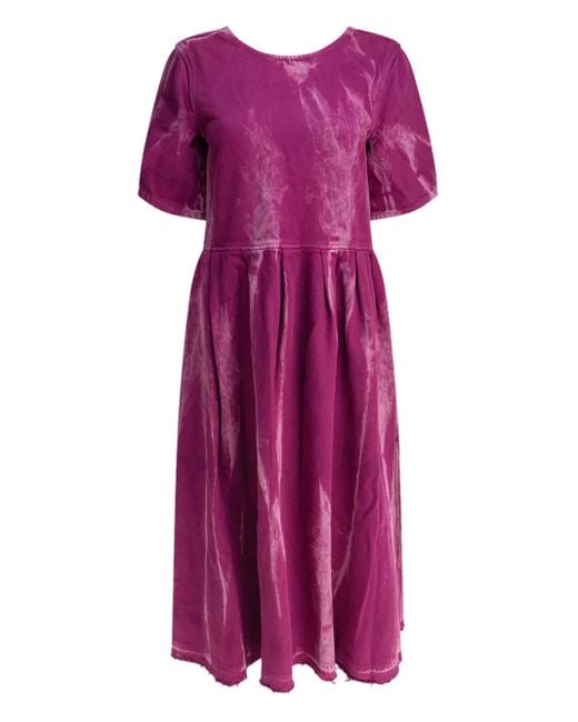 Ganni Purple Midi Dresses