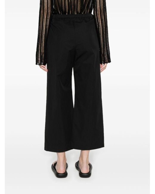 Christian Wijnants Black Parla Cropped Trousers
