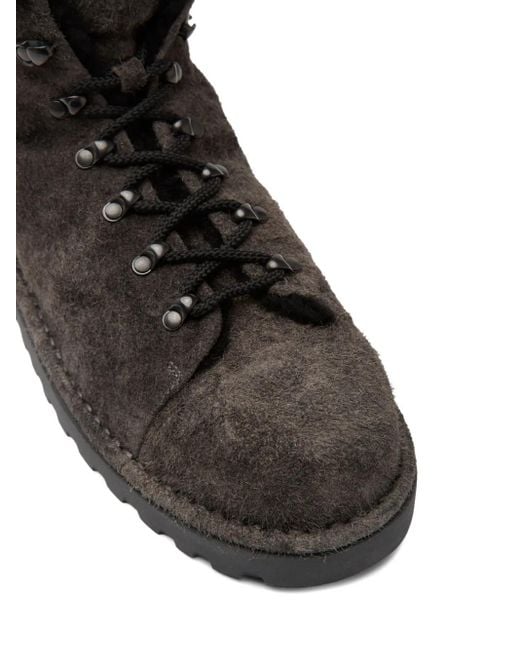Marsèll Black Pallottola Lace-Up Ankle Boots for men