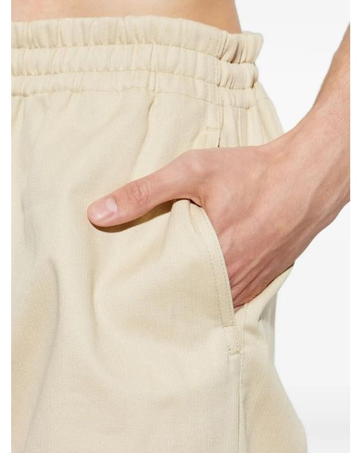 KENZO Natural Loose-Fit Cotton Trousers for men