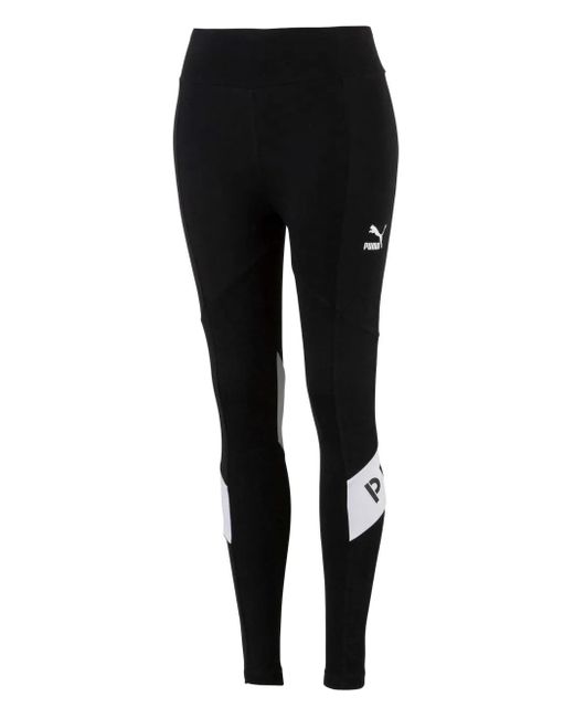 PUMA Black Xtg Panelled Leggings