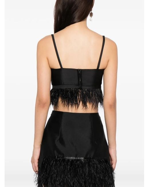 Macgraw Black Birdy Top