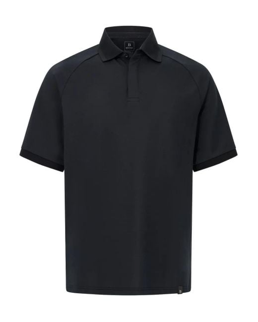 Polo À Manches Raglan Boggi pour homme en coloris Black
