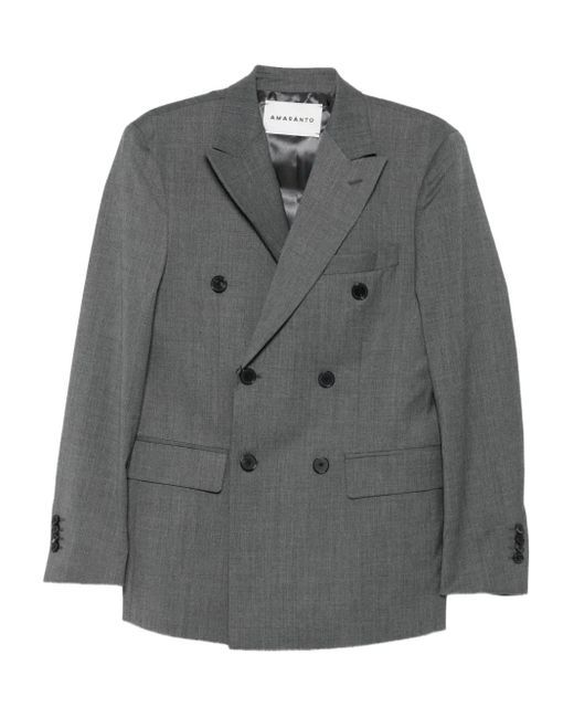 Chaqueta con doble botonadura Amaranto de hombre de color Gray