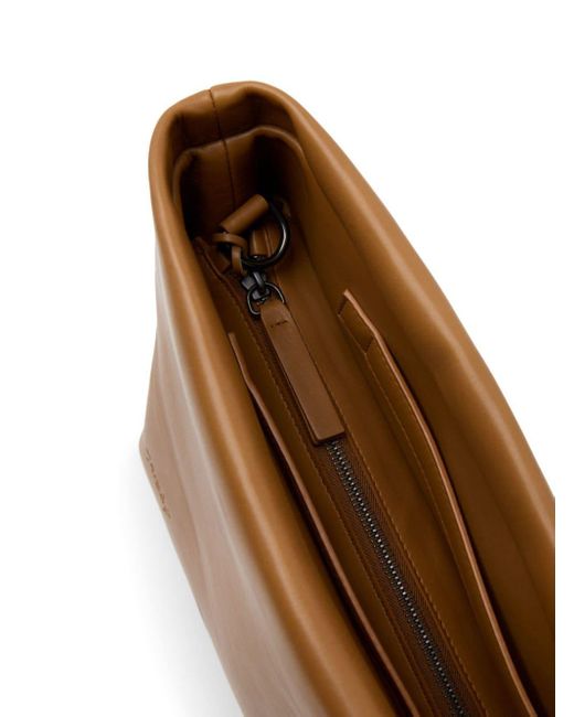 Marsèll Brown Fanta Leather Shoulder Bag
