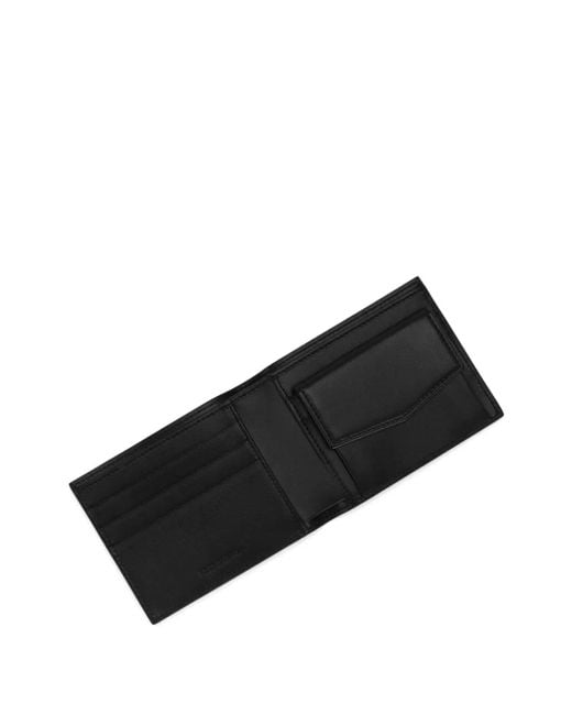 Dolce & Gabbana Black Smooth Leather Logo Wallet for men