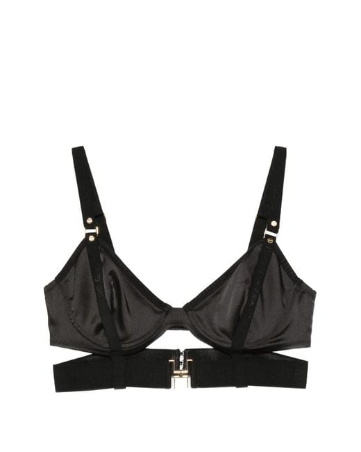 Elisabetta Franchi Black Bra