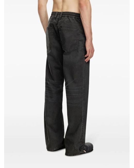 DIESEL Black 2080 D-Reel Jeans for men