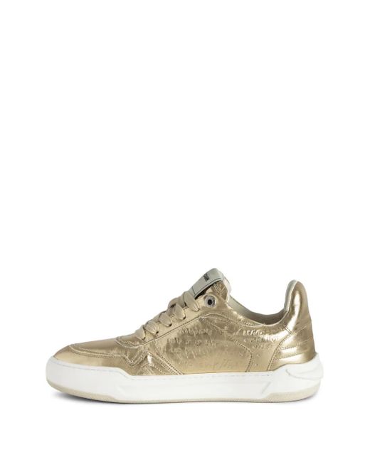 Zadig & Voltaire White Wings Sneakers