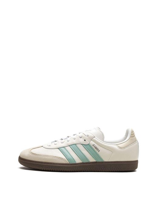 Adidas White Samba Og "Hazy" Sneakers