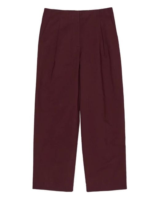 Bimba Y Lola フロントプリーツ パンツ Purple