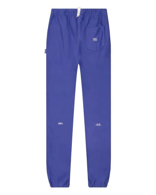 Pantaloni Sportivi Con Placca Logo di Advisory Board Crystals in Blue da Uomo