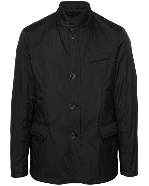 Herno Black Ecoage Lightweight Padded Jacket for men