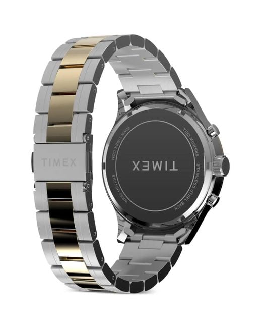 Timex Chronograph 43 Mm in het Blue voor heren