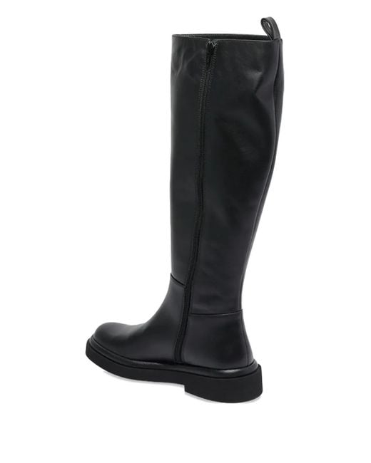 Paloma Barceló レザー ブーツ Black