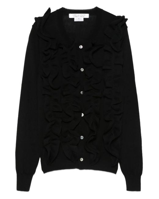 Comme des Garçons シャーリング カーディガン Black