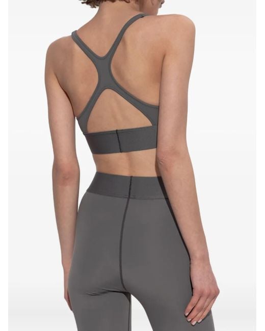 DIESEL Gray Allisob-D-Pop Racer-Back Bra