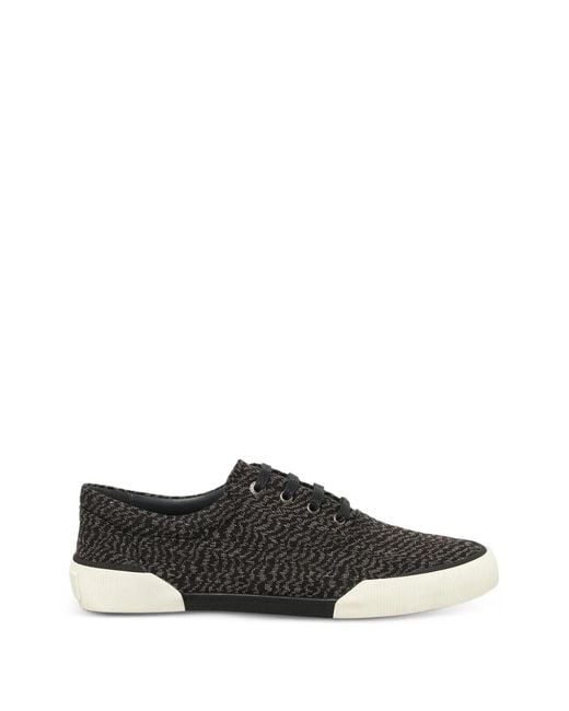 Lanvin White Oxford Lace-Up Sneakers for men