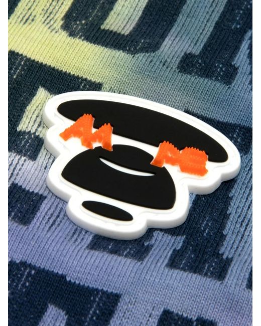 Aape By A Bathing Ape Blue T-Shirt À Imprimé Graphique for men