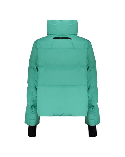 Herno Green High-Neck Puffer Jacket