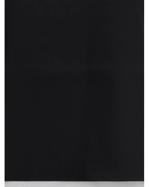 Sa Su Phi Black Scoop-Neck Top